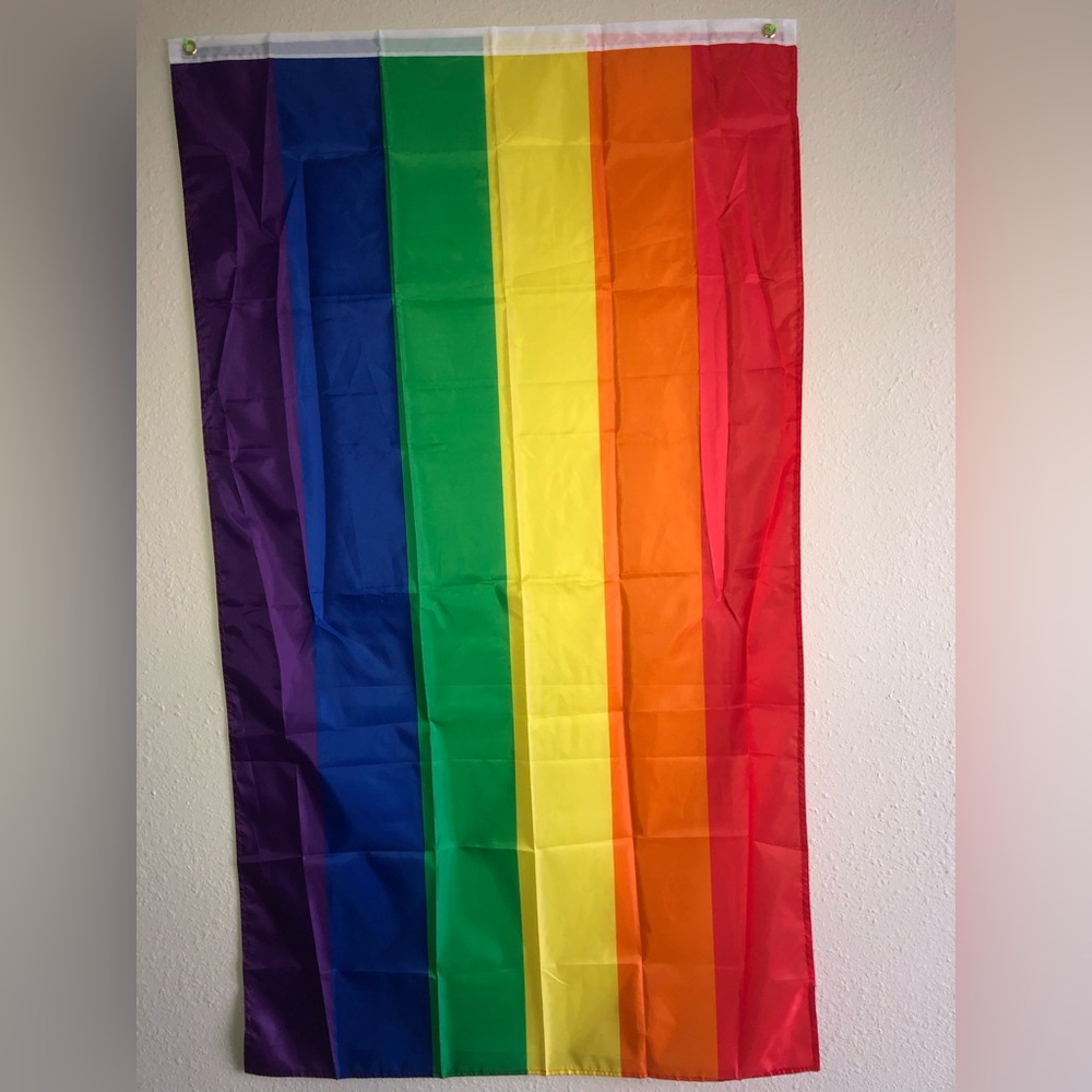 Vibrant 3x5ft LGBTQ+Pride Rainbow Flag-Durable,Festival&Parade Decor multicolor